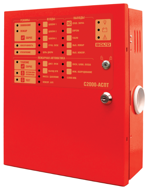 Блок приемно-контрольный и управления автоматическими средствами пожаротушения С-2000-АСПТ